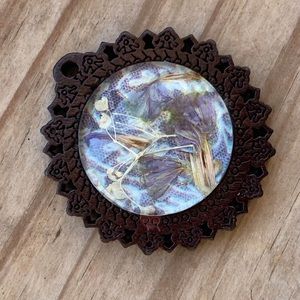 NWOT Wood Pendants - 4 Styles